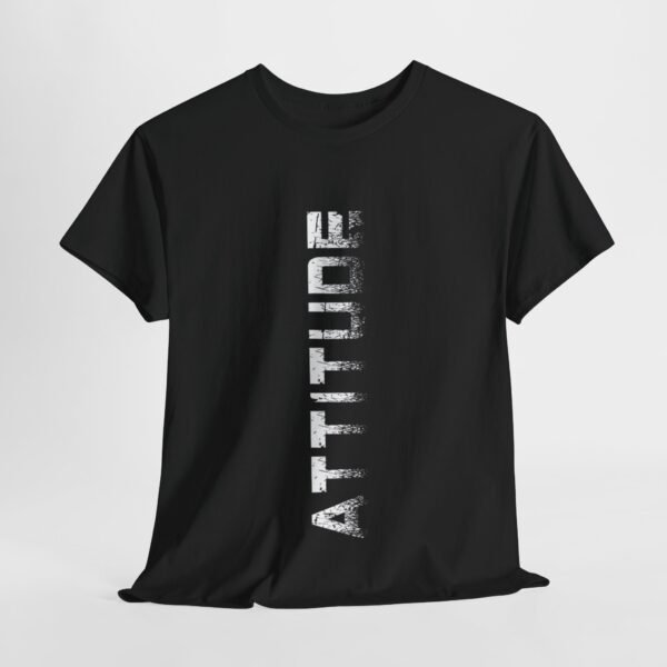 Unisex Heavy Cotton Tee - 'Attitude' Statement Shirt