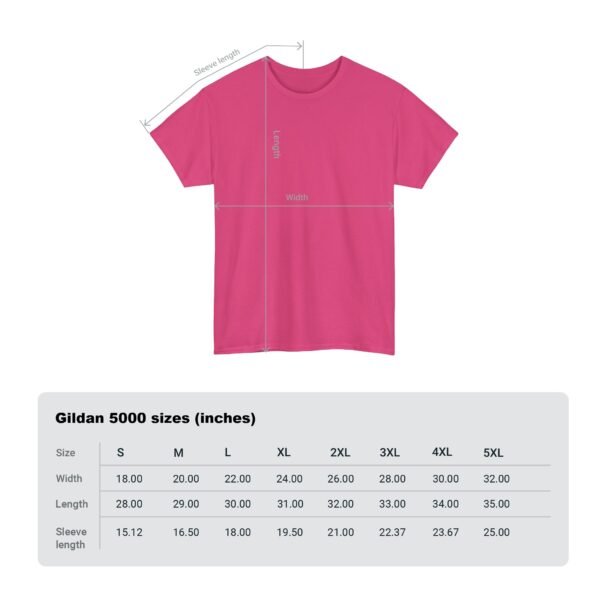 Comfortable Unisex Heavy Cotton Tee in Soft Pink - Casual Everyday Wear - Image 12