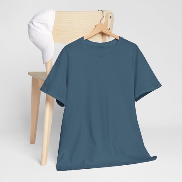 Casual Unisex Heavy Cotton Tee - Comfortable Everyday Wear - Image 33