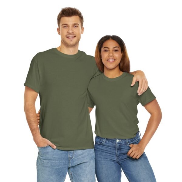 Unisex Heavy Cotton Tee - Comfortable Everyday Wear for Casual Style - Image 23