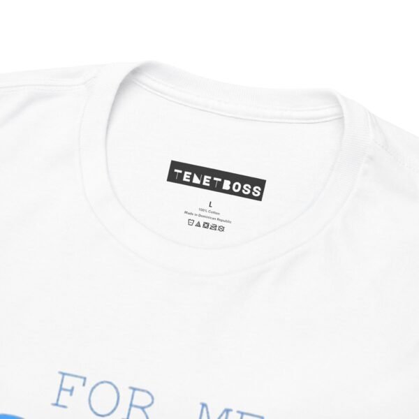 Romantic Unisex Heavy Cotton Tee - 'For Me, Love is You' - Image 16