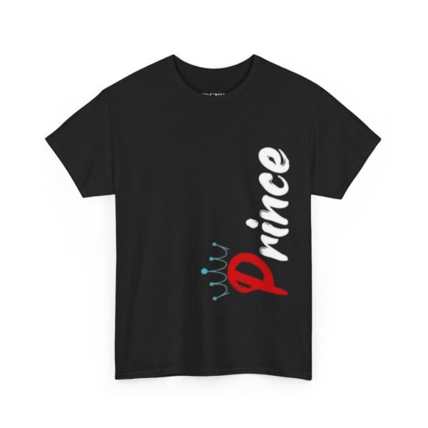 Trendy "Prince" Unisex Heavy Cotton Tee - Perfect Gift for Birthdays and Celebrations - Image 2