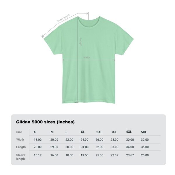 Vibrant Green Unisex Heavy Cotton Tee for Casual Comfort - Image 36