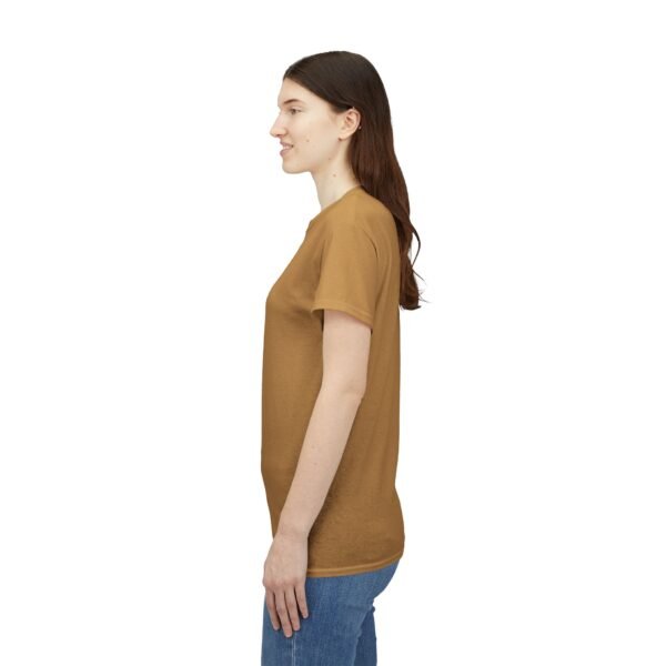 Casual Unisex Heavy Cotton Tee - Comfy Everyday Wear - Image 9