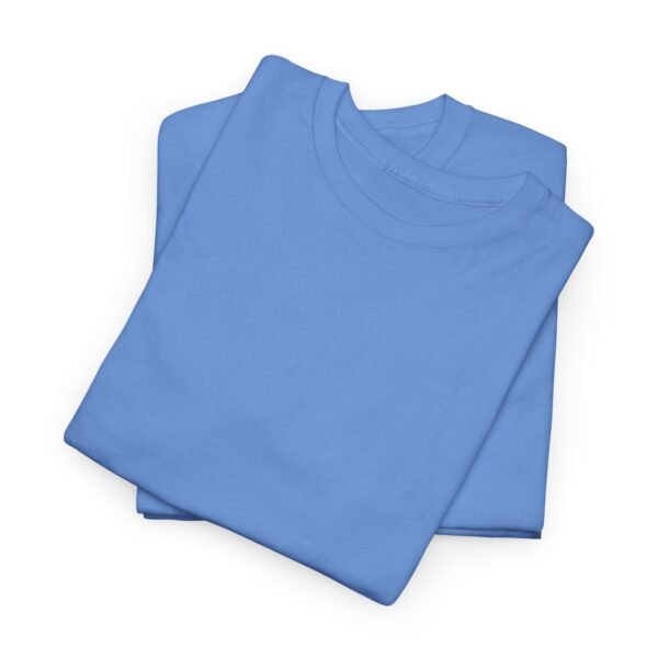 Casual Unisex Heavy Cotton Tee - Comfortable Everyday Wear - Image 28