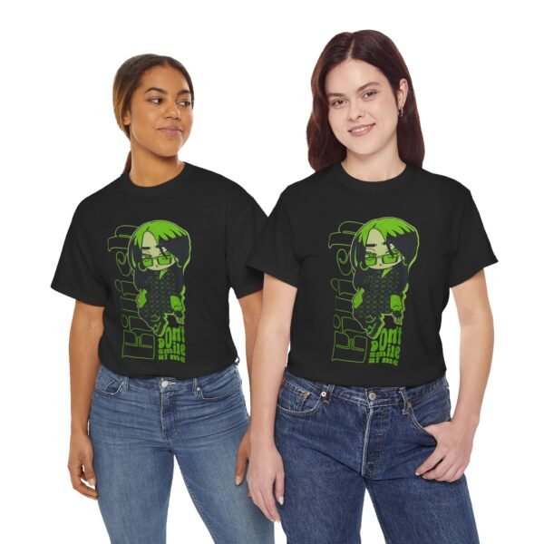 Girls Heavy Cotton Tee - 'Don't Smile at Me' Graphic Tee for Casual Vibes - Image 10