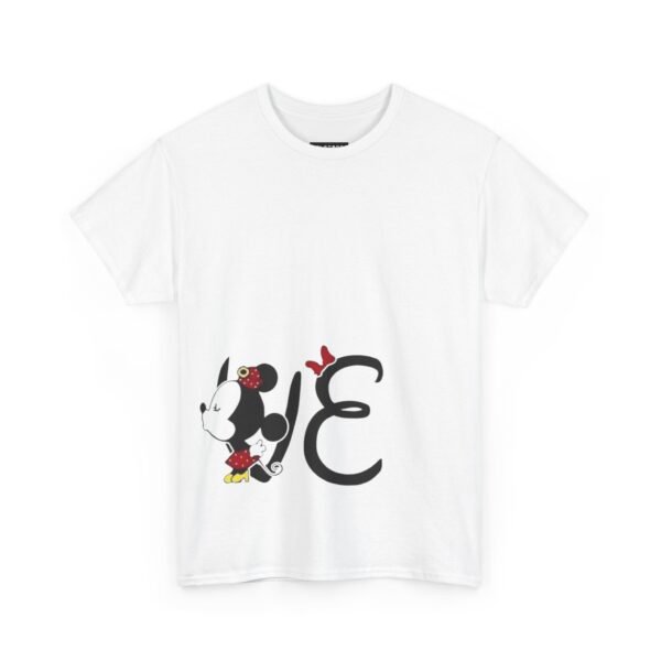 Whimsical Mickey Mouse Unisex Heavy Cotton Tee - Image 2