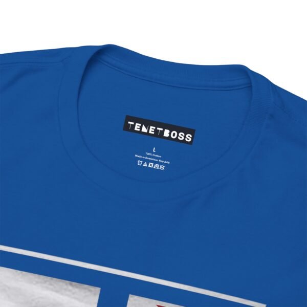 Bold Unisex Heavy Cotton Tee with Star & Stripes Design - Image 22