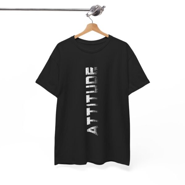 Unisex Heavy Cotton Tee - 'Attitude' Statement Shirt - Image 2