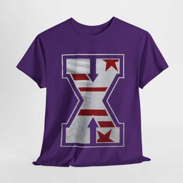 Bold Unisex Heavy Cotton Tee with Star & Stripes Design - Image 25