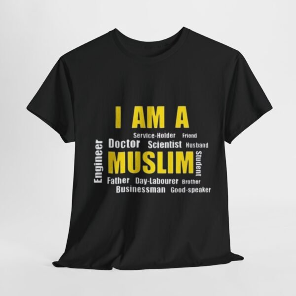 I Am A Muslim Unisex Heavy Cotton Tee - Comfortable Faith-Inspired T-Shirt