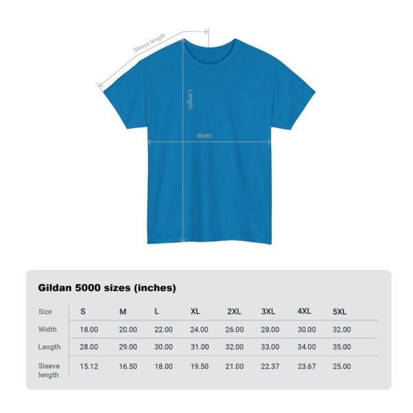 Cozy Unisex Heavy Cotton Tee - Perfect for Casual Outings and Everyday Wear - Image 12