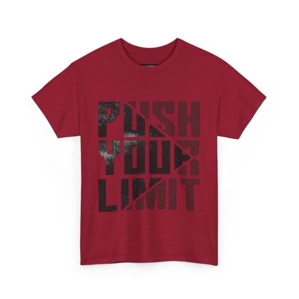 Push Your Limit Unisex Heavy Cotton Tee - Motivational Workout Shirt - Image 11