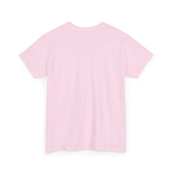 Comfortable Unisex Heavy Cotton Tee in Soft Pink - Casual Everyday Wear - Image 14