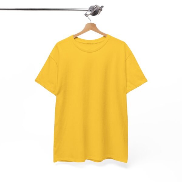 Casual Unisex Heavy Cotton Tee - Comfy Everyday Wear - Image 76