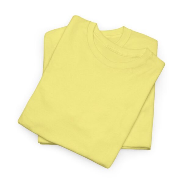 Casual Unisex Heavy Cotton Tee - Comfy Everyday Wear - Image 66