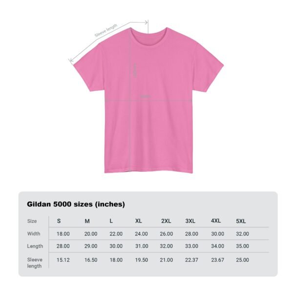 Comfortable Unisex Heavy Cotton Tee in Soft Pink - Casual Everyday Wear - Image 31