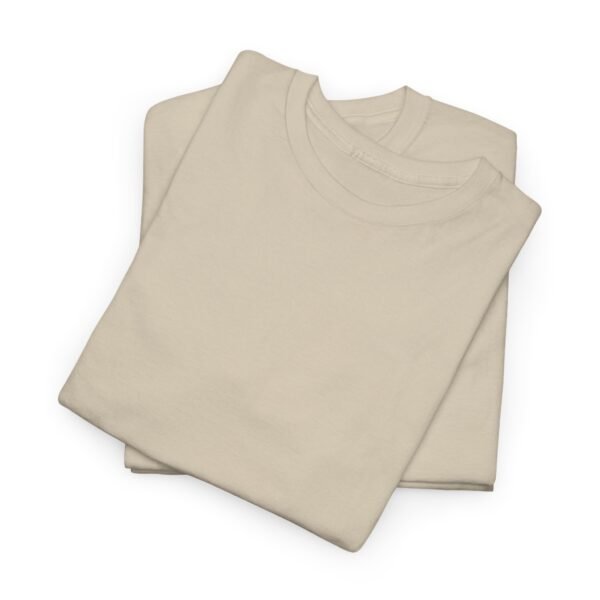 Casual Unisex Heavy Cotton Tee - Comfy Everyday Wear - Image 20