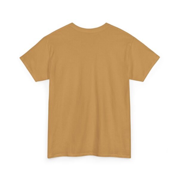 Casual Unisex Heavy Cotton Tee - Comfy Everyday Wear - Image 3