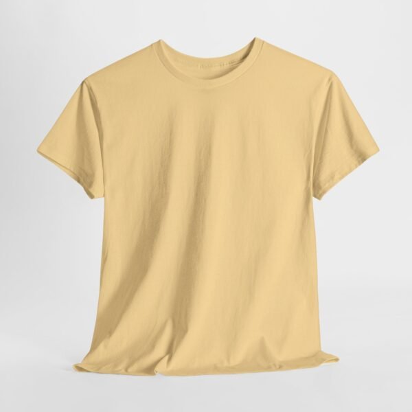 Casual Unisex Heavy Cotton Tee - Comfy Everyday Wear - Image 27