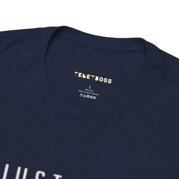 Inspirational Unisex Heavy Cotton Tee - 'Just Say Alhamdulillah for Everything' - Image 6