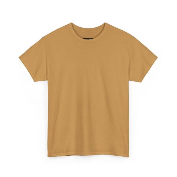 Casual Unisex Heavy Cotton Tee - Comfy Everyday Wear - Image 2