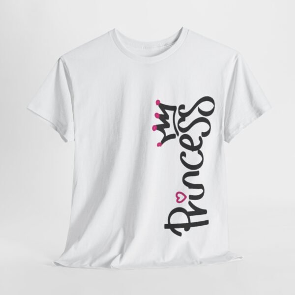Princess Graphic Unisex Heavy Cotton Tee – Perfect Gift for Young Royals