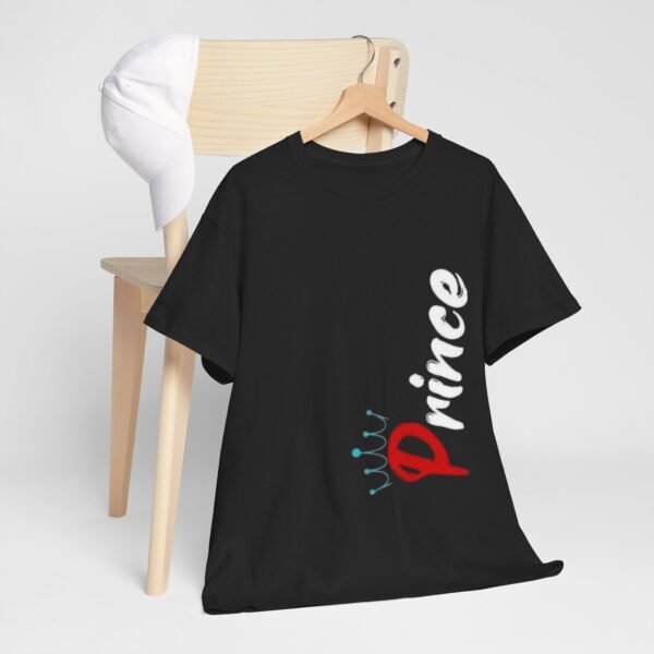 Trendy "Prince" Unisex Heavy Cotton Tee - Perfect Gift for Birthdays and Celebrations - Image 5