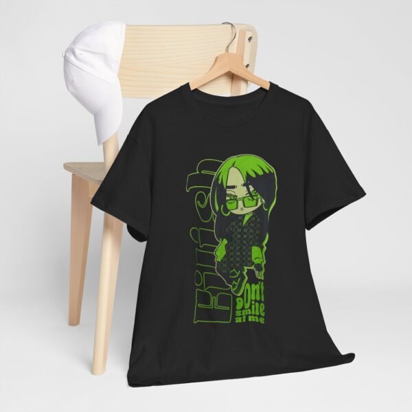 Girls Heavy Cotton Tee - 'Don't Smile at Me' Graphic Tee for Casual Vibes - Image 6