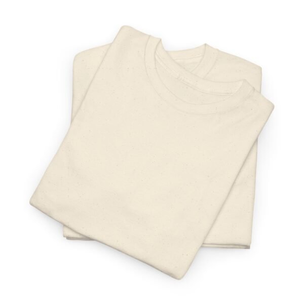 Casual Unisex Heavy Cotton Tee - Comfy Everyday Wear - Image 56