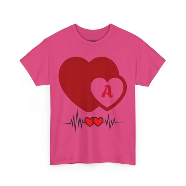 Heartbeat Love Unisex Tee - Perfect for Valentine's Day & Romantic Gifts - Image 31