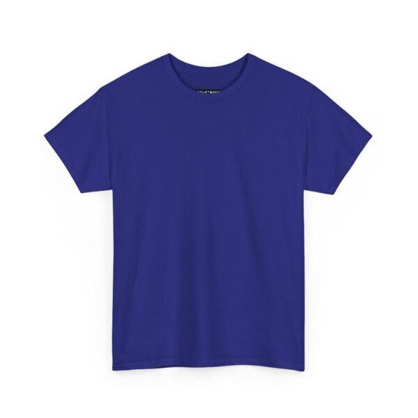Comfortable Unisex Heavy Cotton Tee - Perfect for Everyday Wear - Image 2