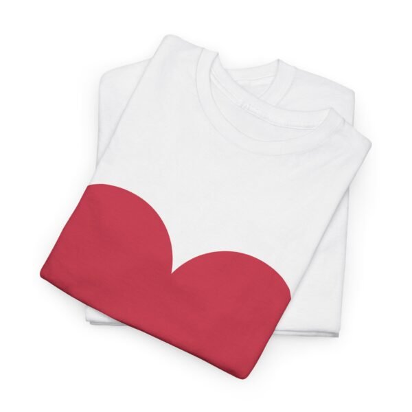 Heart Graphic Unisex Heavy Cotton Tee - Perfect for Valentine's Day and Everyday Love - Image 18