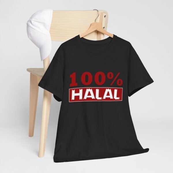 100% Halal Unisex Heavy Cotton Tee - Comfortable and Stylish Faith-Based Apparel - Image 5