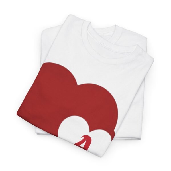 Heartbeat Love Unisex Tee - Perfect for Valentine's Day & Romantic Gifts - Image 8