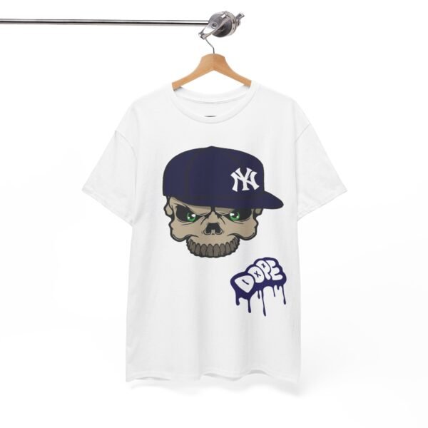 Edgy Skull Graphic Unisex Heavy Cotton Tee - DDBE Streetwear - Image 14