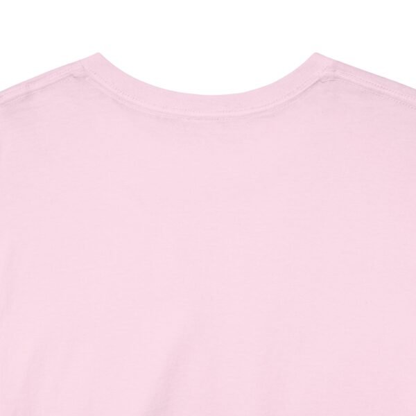 Comfortable Unisex Heavy Cotton Tee in Soft Pink - Casual Everyday Wear - Image 19