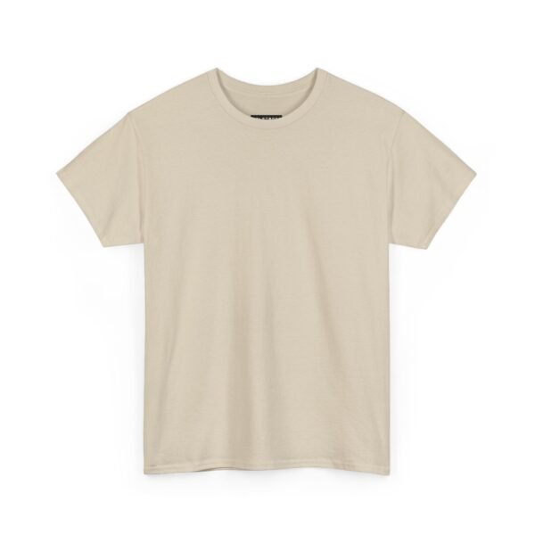 Casual Unisex Heavy Cotton Tee - Comfy Everyday Wear - Image 13