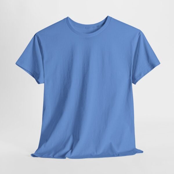Casual Unisex Heavy Cotton Tee - Comfortable Everyday Wear - Image 23
