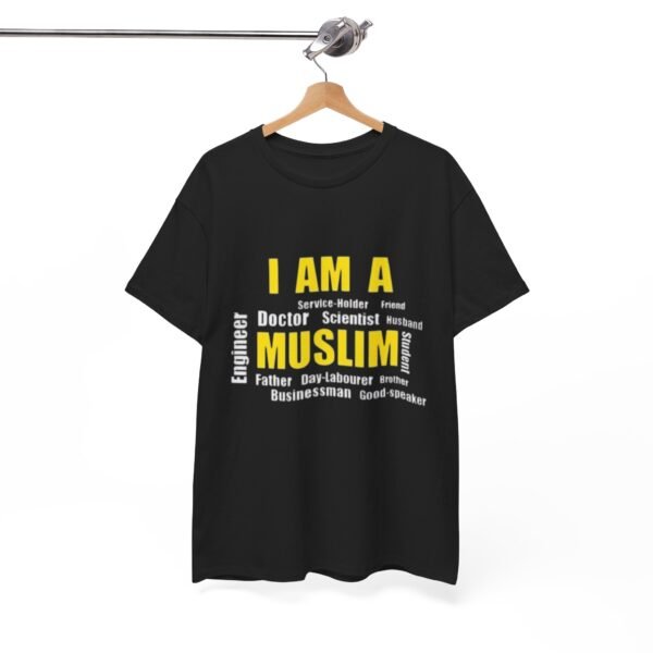 I Am A Muslim Unisex Heavy Cotton Tee - Comfortable Faith-Inspired T-Shirt - Image 4
