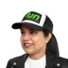 Run Mesh Cap - Find Your Pace Trucker Hat - Image 5