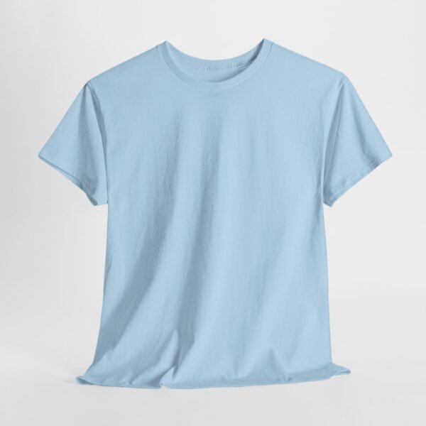 Casual Unisex Heavy Cotton Tee - Comfortable Everyday Wear - Image 15