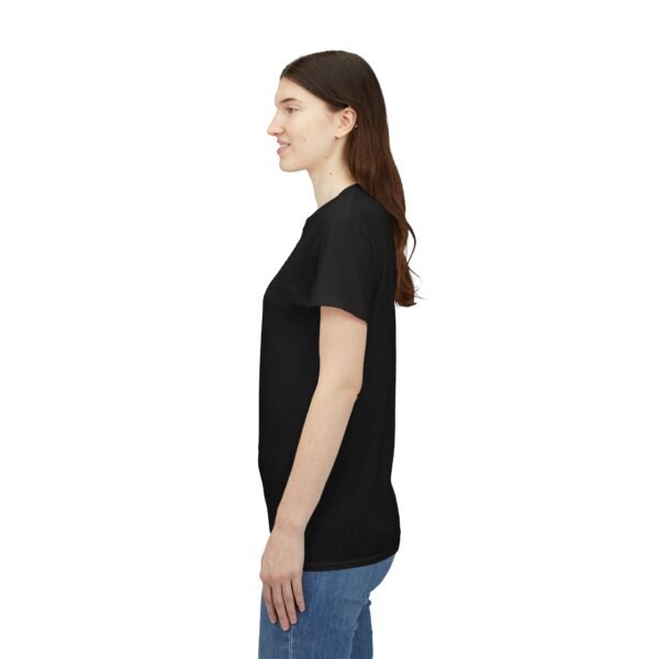 Black Unisex Heavy Cotton Tee - Comfy Casual Everyday Wear - Image 9