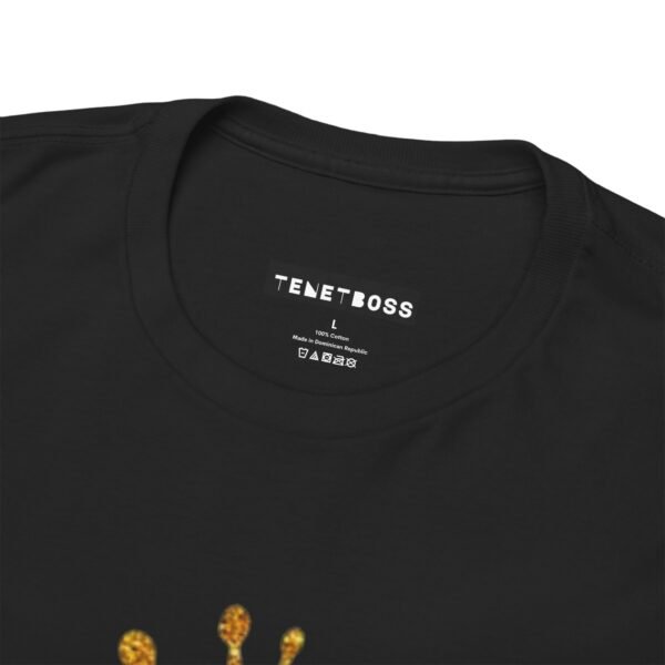 Stylish Unisex Heavy Cotton Tee - "King" Crown Design - Perfect for Celebrations & Everyday Wear - Image 6