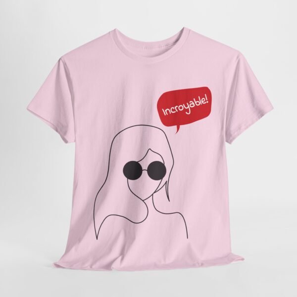 Incredible Vibes Unisex Heavy Cotton Tee - Stylish Graphic T-Shirt for Everyday Wear