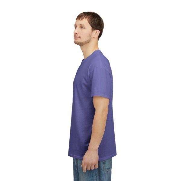 Unisex Heavy Cotton Tee - Soft Lavendar Everyday Comfort - Image 10