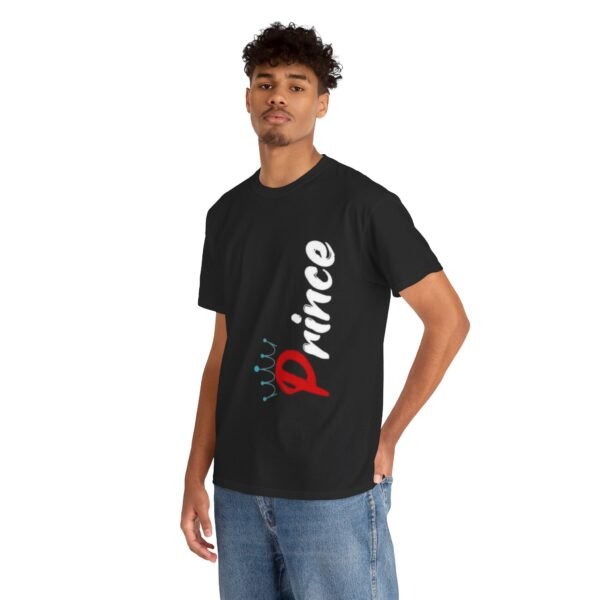 Trendy "Prince" Unisex Heavy Cotton Tee - Perfect Gift for Birthdays and Celebrations - Image 9