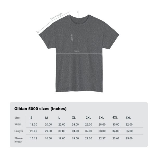 Casual Unisex Heavy Cotton Tee - Perfect for Everyday Wear - Image 24