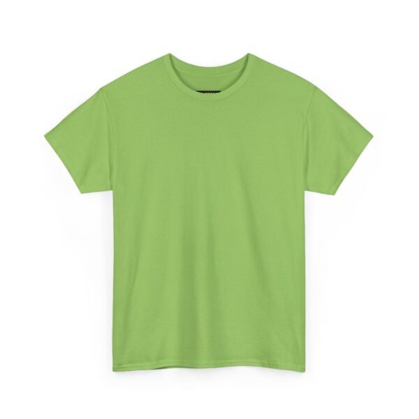 Vibrant Green Unisex Heavy Cotton Tee for Casual Comfort - Image 13