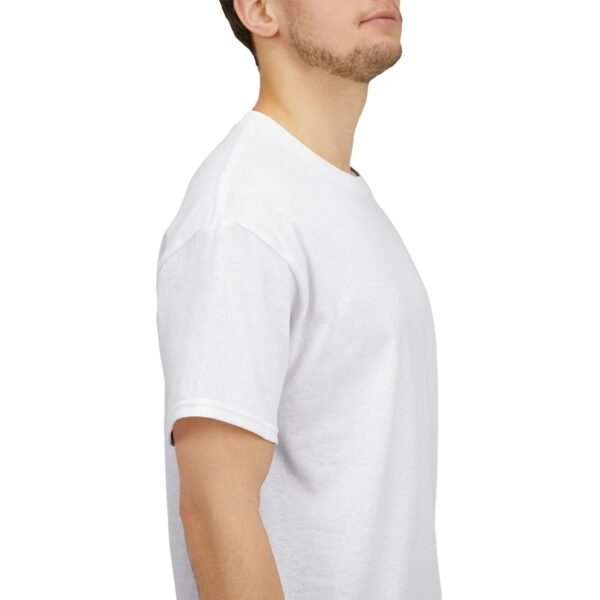 White Unisex Cotton Tee - Image 11
